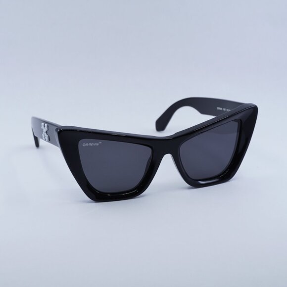 ?️New Off-White OERI045 EDVARD 1007 Sunglasses - Black Frame, Grey Lenses main image 9